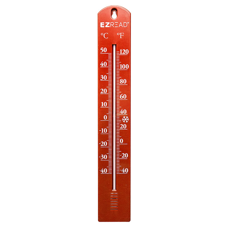 15.5" EzRead Red Thermometer - Gebo's