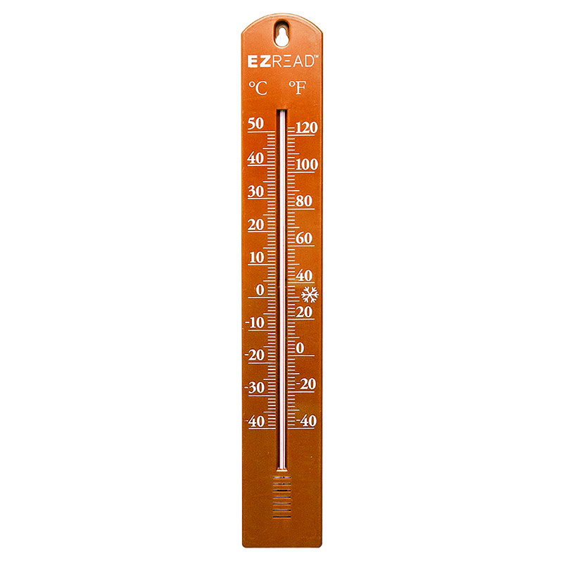 15.5" EzRead Orange Thermometer - Gebo's