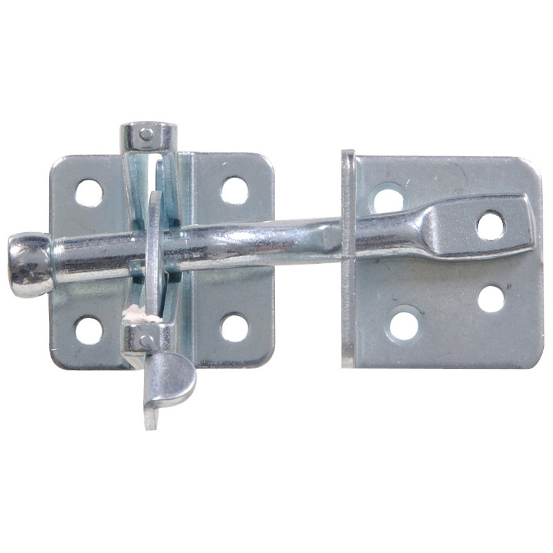 Zinc Plated SelfAdjusting Gate Latch Gebo's