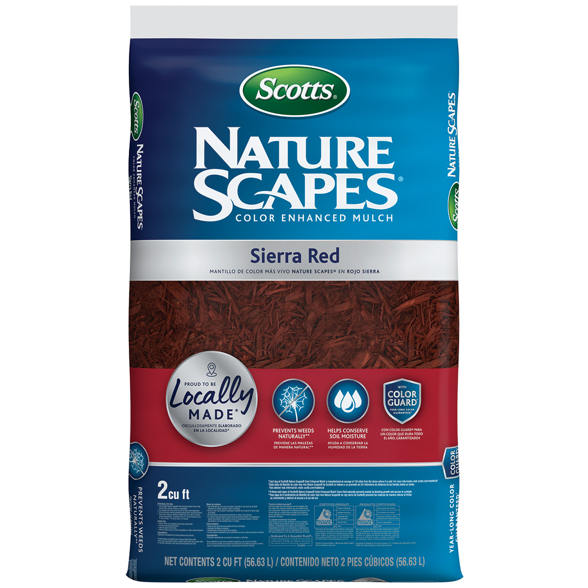 2 Cu. Ft. Scotts Sierra Red Nature Scapes Mulch - Gebo's