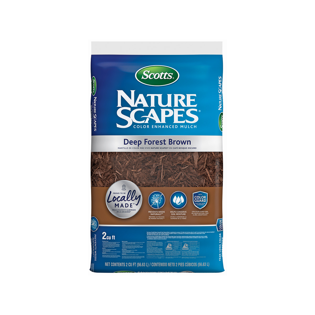 2 Cu. Ft. Scotts Forest Brown Nature Scapes Mulch - Gebo's