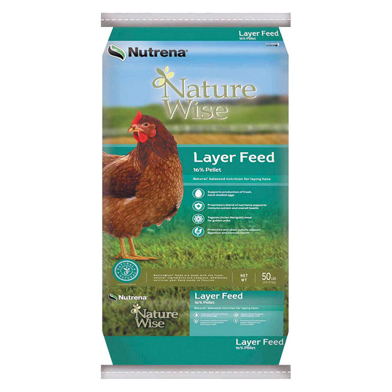 50 Lb. Nutrena NatureWise Layer Feed 16% Pellet - Gebo's