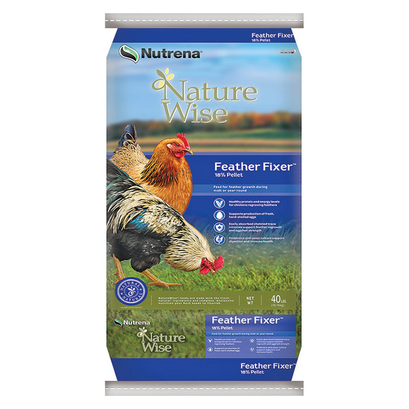 40 Lb. Nutrena Nature Wise Feather Fixer - Gebo's