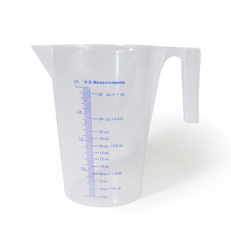 1 L. General Purpose Graduated Measuring Container - Gebo's
