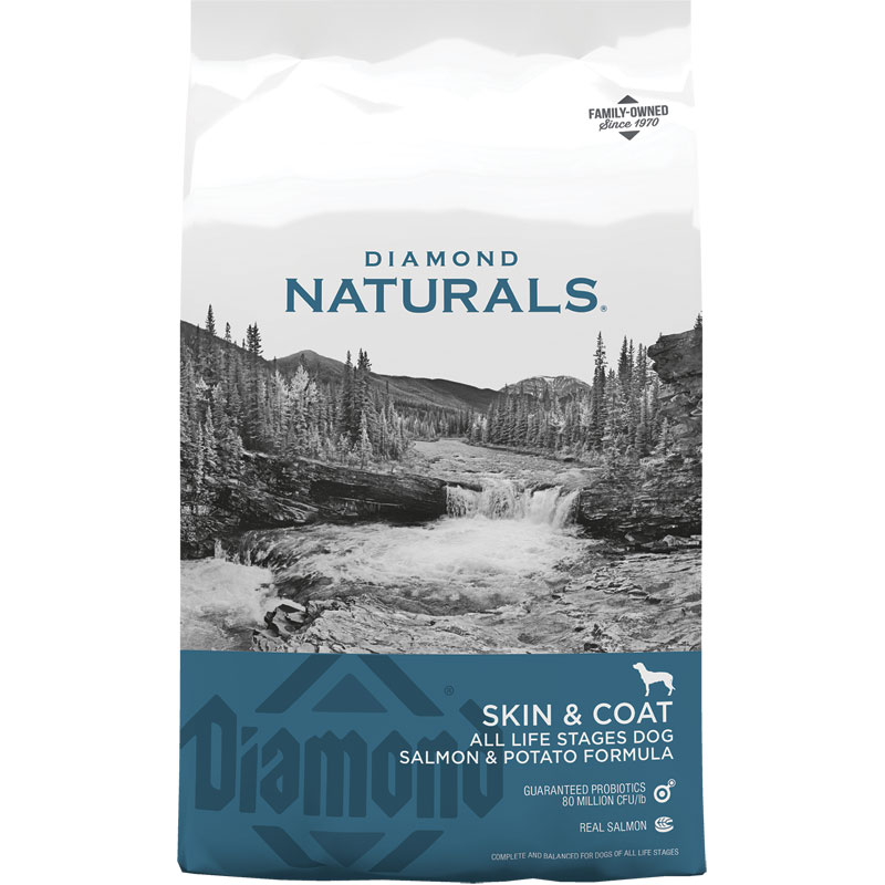 30 Lb. Diamond Naturals Skin & Coat All Life Stages Salmon & Potato