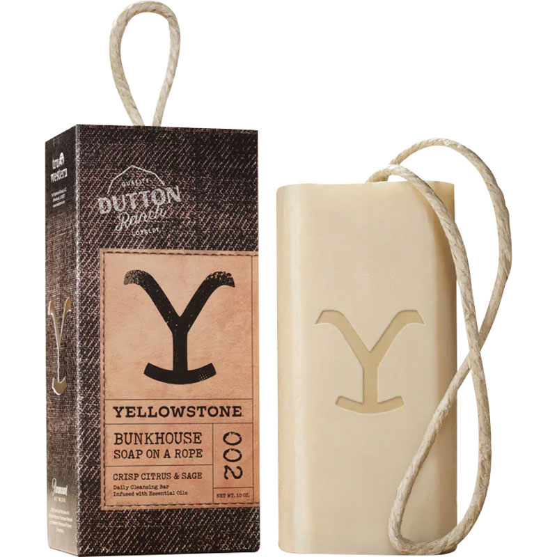 Tru Fragrance Yellowstone Bunkhouse Soap on a Rope - Gebo's