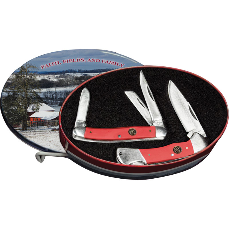 Knife Christmas Combo Tin Gebo's