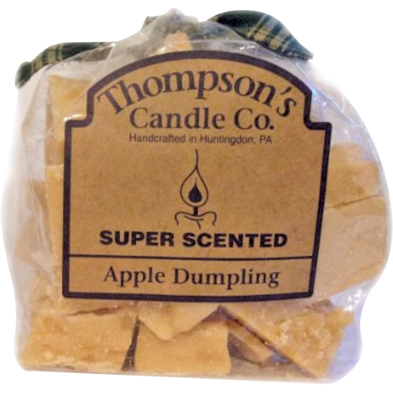 6 Oz. Thompson's Candle Co. Apple Dumpling Crumbles - Gebo's
