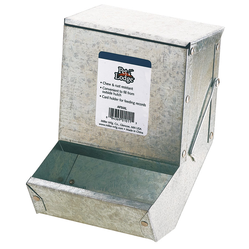 5 Pet Lodge Feeder With Lid Gebo S