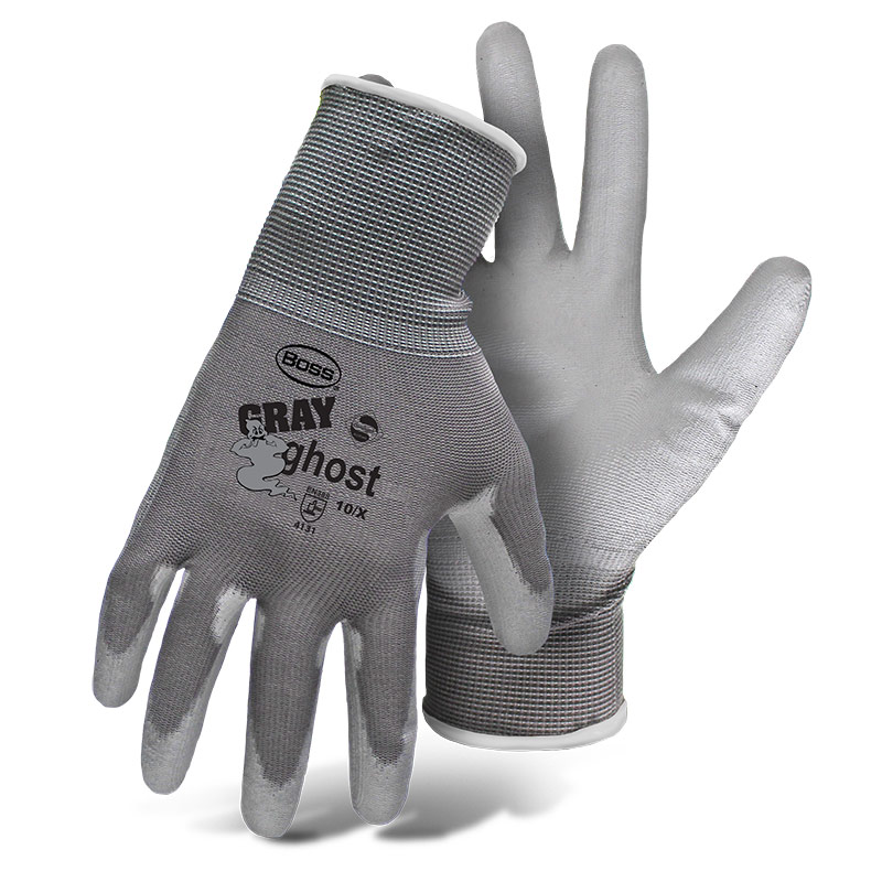 boss grey ghost gloves
