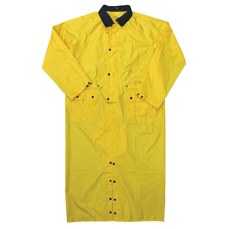 Men's Boss 48" Yellow PVC/Poly RancherStyle Rain Slicker Gebo's