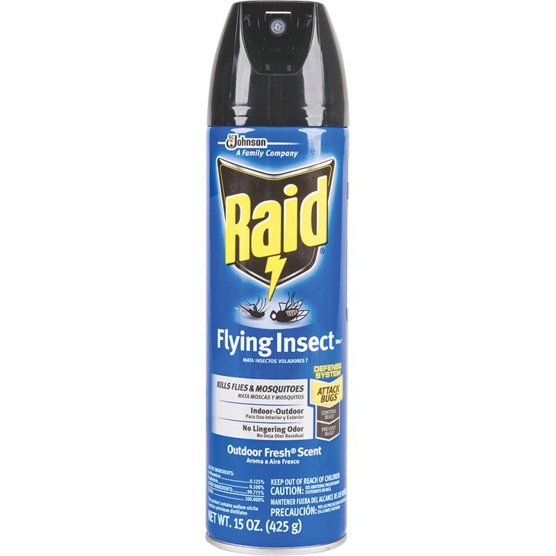 15 Oz. Raid Aerosol Flying Insect Killer - Gebo's