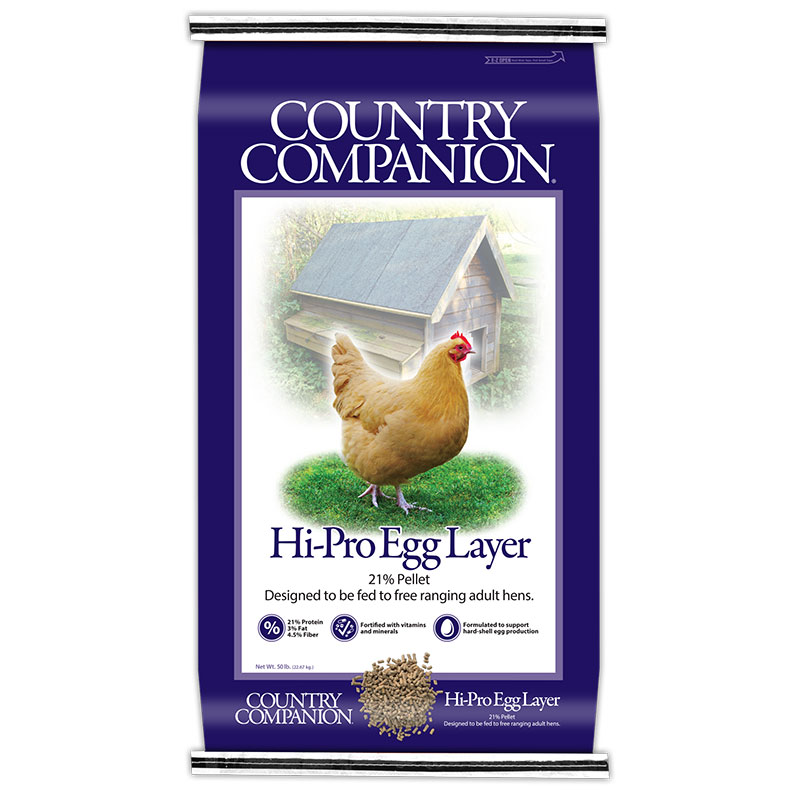 50 Lb. Country Companion Hi-Pro Egg Layer - Gebo's