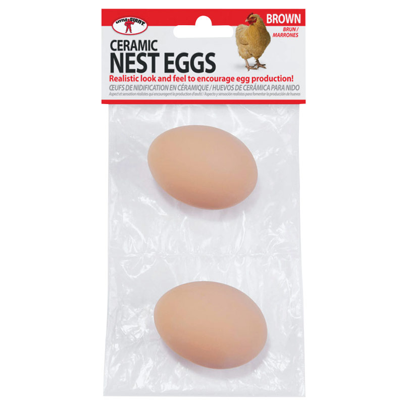 2 Pk. Little Giant Ceramic Nest Eggs - Gebo's