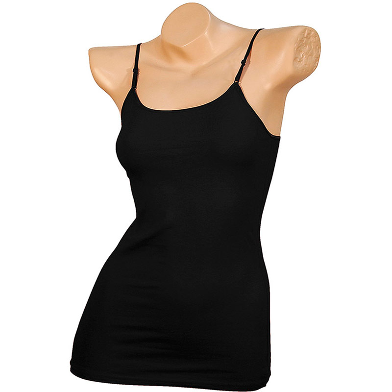 MOPAS Women's Basic Spaghetti Strap Camisole Tank Top : :  Clothing, Shoes & Accessories