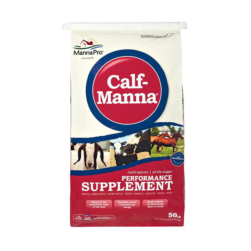 50 Lb. Calf-Manna Performance Supplement - Gebo's