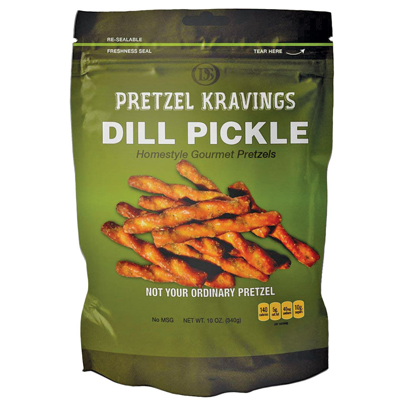 10 Oz. Dakota Style® Pretzel Kravings Dill Pickle Flavor Gebo's