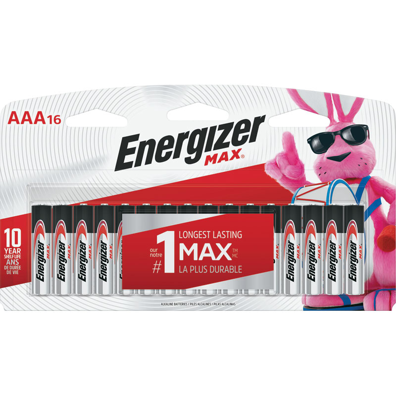 16 Pk. Energizer Max AA Alkaline Batteries - Gebo's