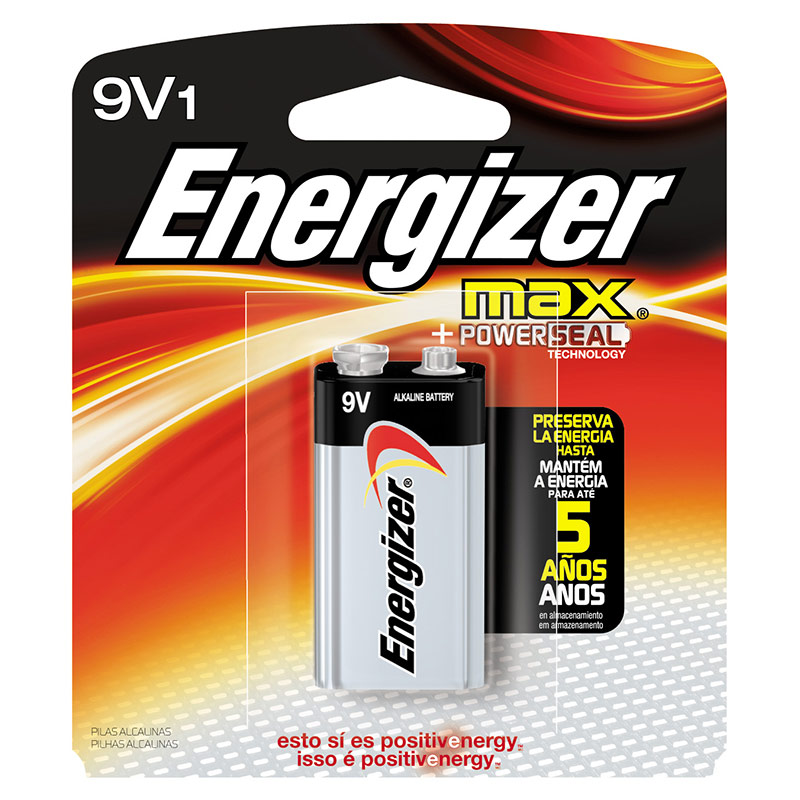 1 Pk. Energizer Max Alkaline 9V Battery - Gebo's
