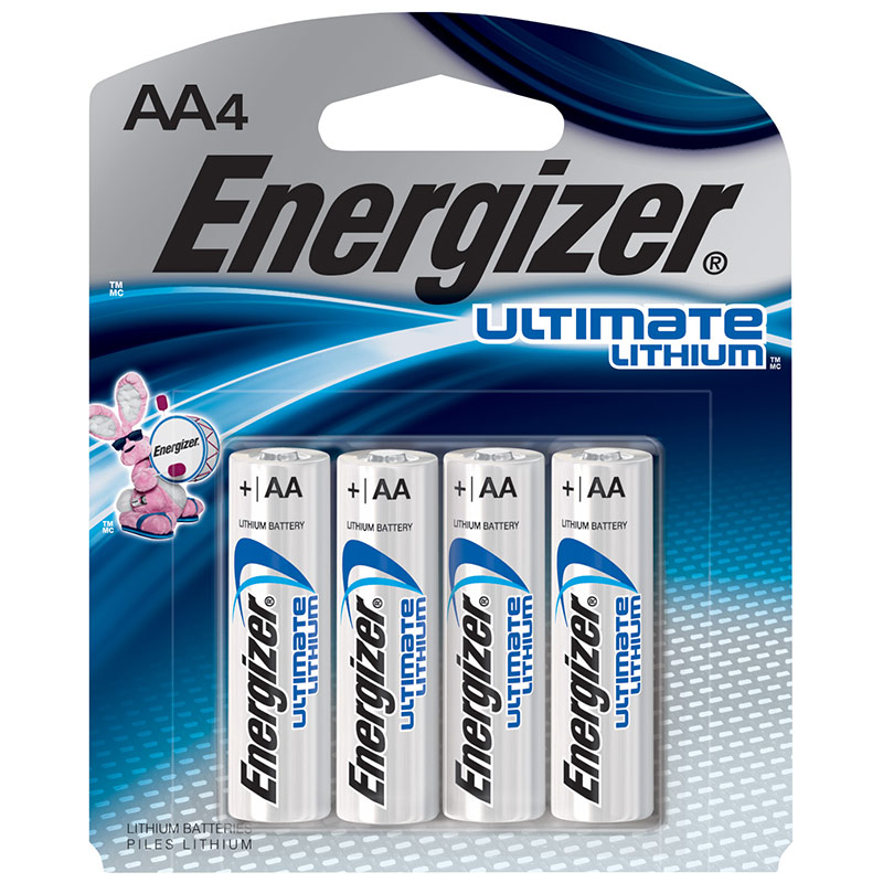 4 Pk. Energizer Ultimate Lithium AA Battery - Gebo's