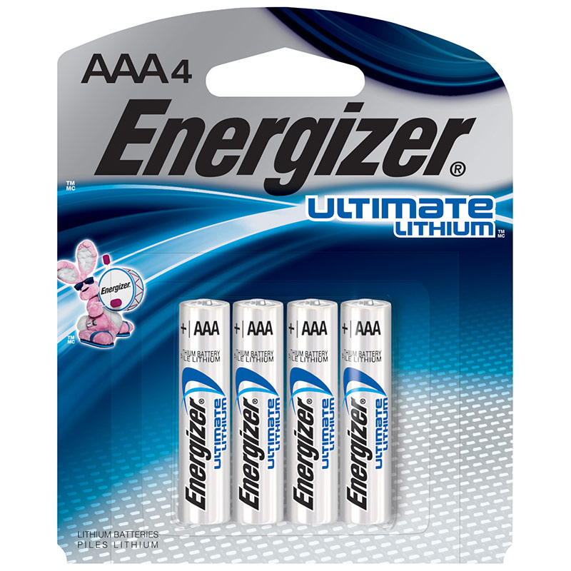 4 Pk. Energizer Ultimate Lithium AAA Battery - Gebo's