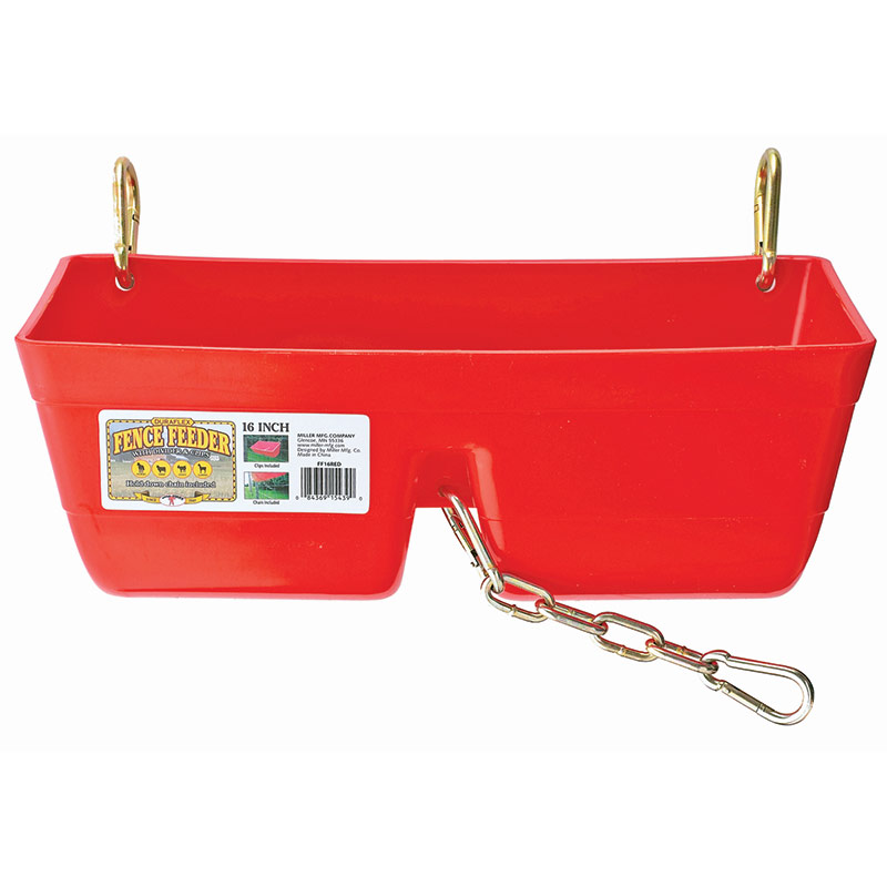 Little Giant® Black Fence Feeder with Hardware Gebo's