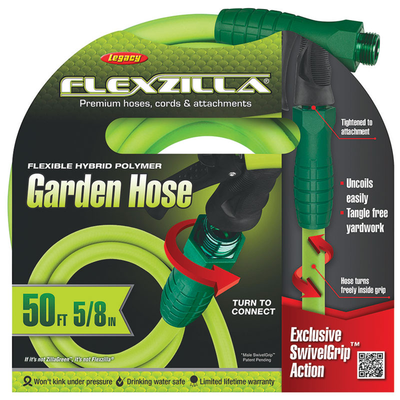 5/8" X 50' Flexzilla Garden Hose - Gebo's