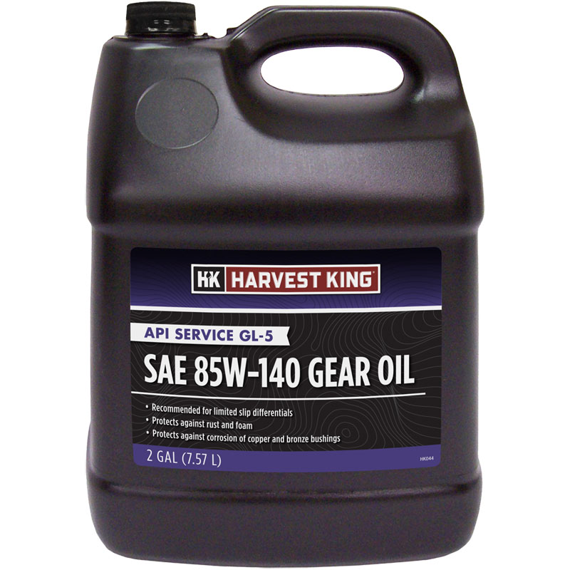 2 Gal. Harvest King API Service GL-5 SAE 85W-140 Gear Oil - Gebo's