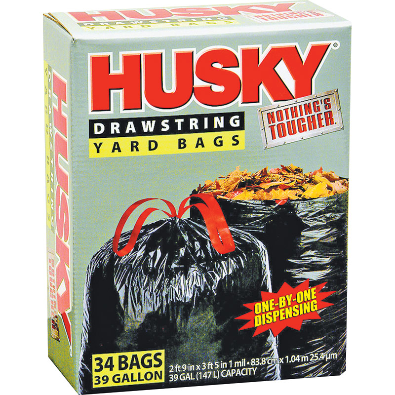 Husky Yard Bags 34ct 39gal - Gebo's