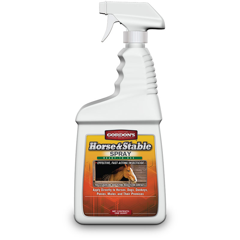 1 Qt. Gordon's Horse & Stable Spray Ready-To-Use - Gebo's