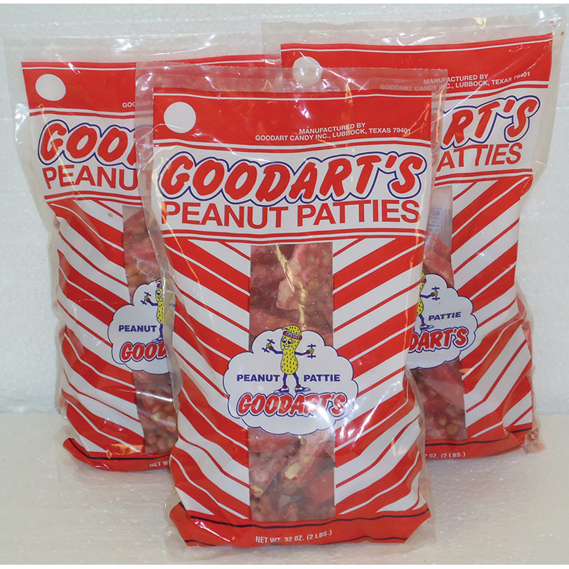 32 Oz. Goodart's Peanut Patties - Gebo's