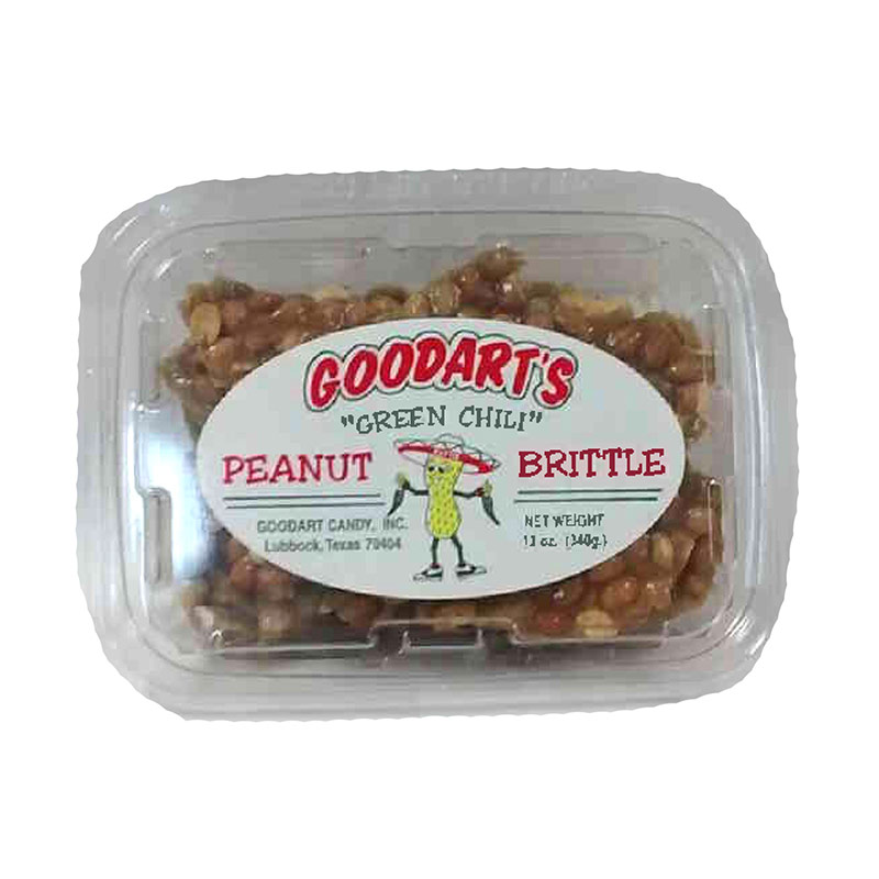 Goodarts Green Chili Peanut Brittle - Gebo's