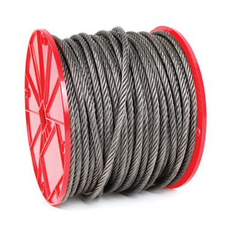 6x19 5/16" Fiber Core Wire Rope Gebo's