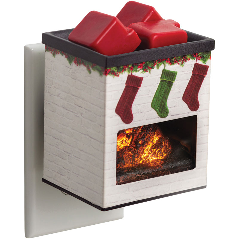 Candle Warmers® Holiday Fireplace Pluggable - Gebo's