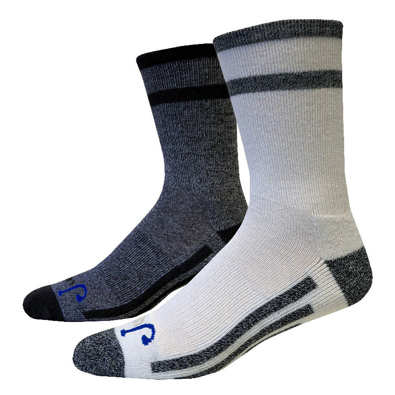 justin boot socks over calf