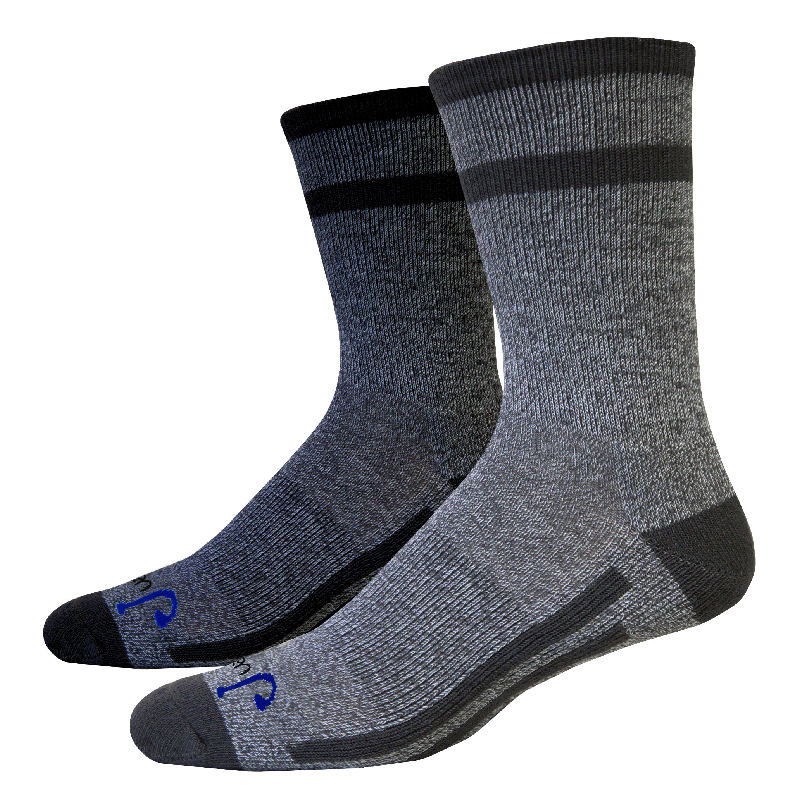 justin boot socks over calf