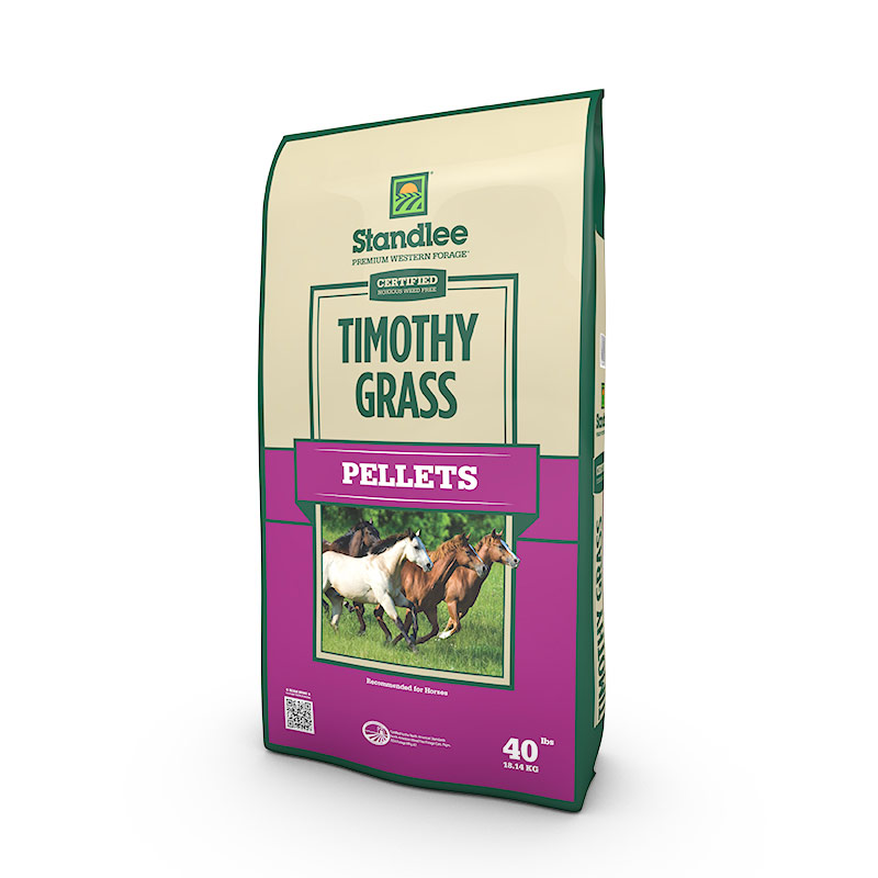 40Lb. Standlee Certified Timothy Grass Pellets - Gebo's