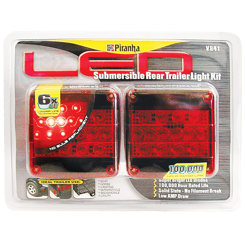 Piranha LED Trailer Light Kit - Gebo's