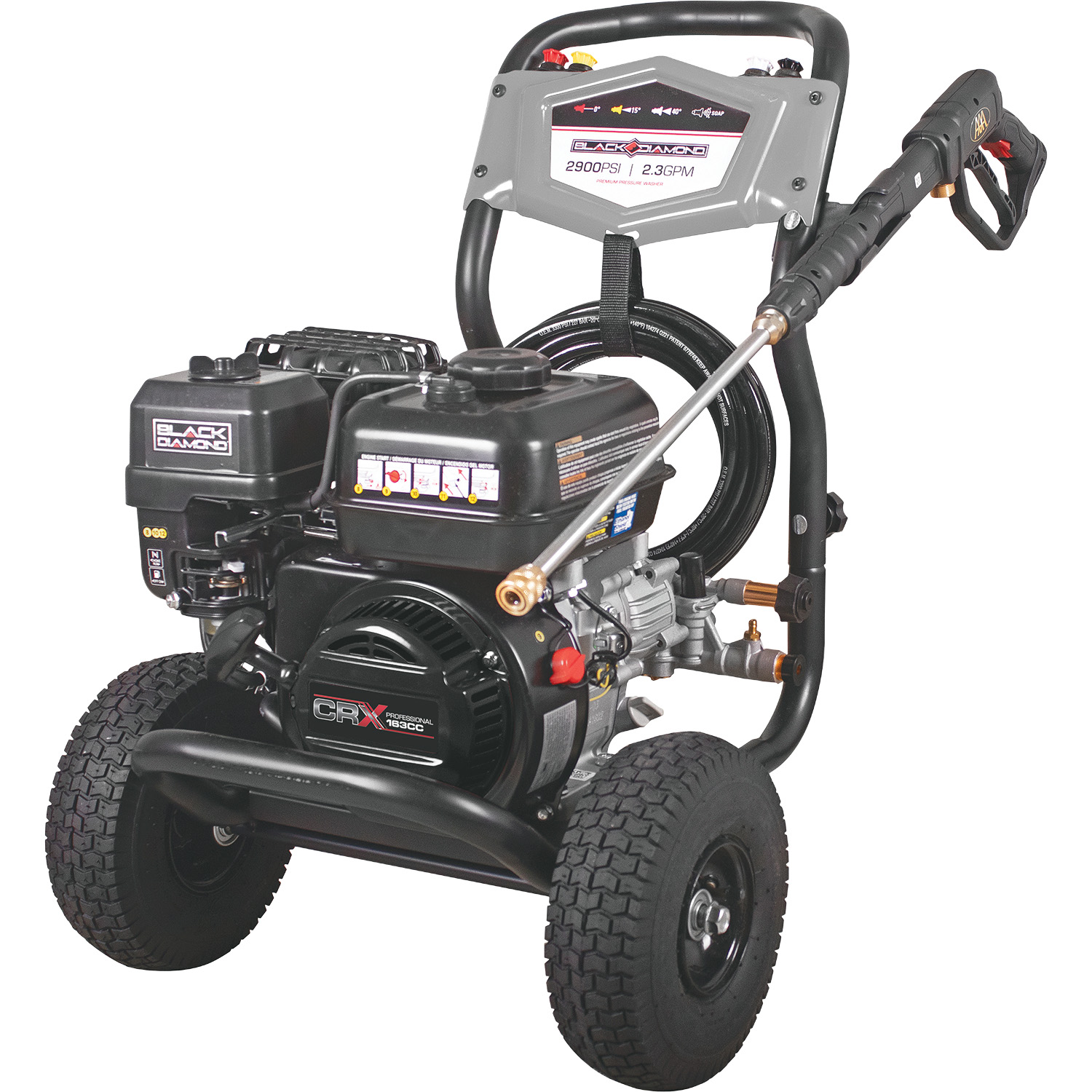 Black Diamond 2900 PSI 2.3 GPM Premium Pressure Washer Gebo's