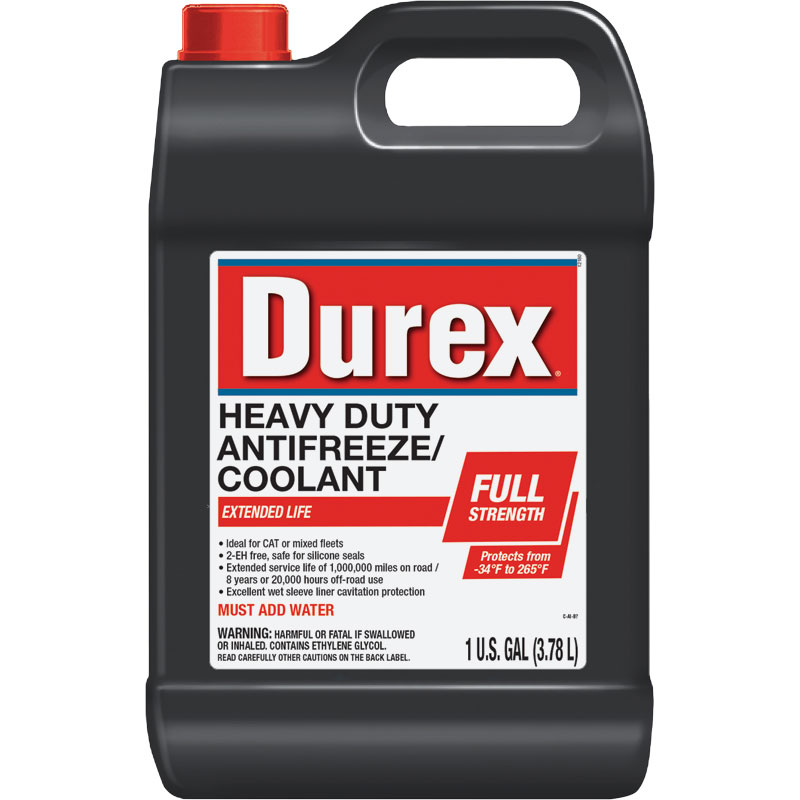 1 Gal. Durex Heavy Duty Antifreeze/Coolant Extended Life Full Strength - Gebo's