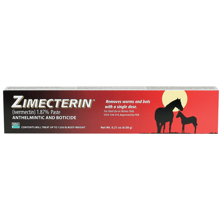 0.21 Oz. Merial Zimecterin 1.87% Paste - Gebo's
