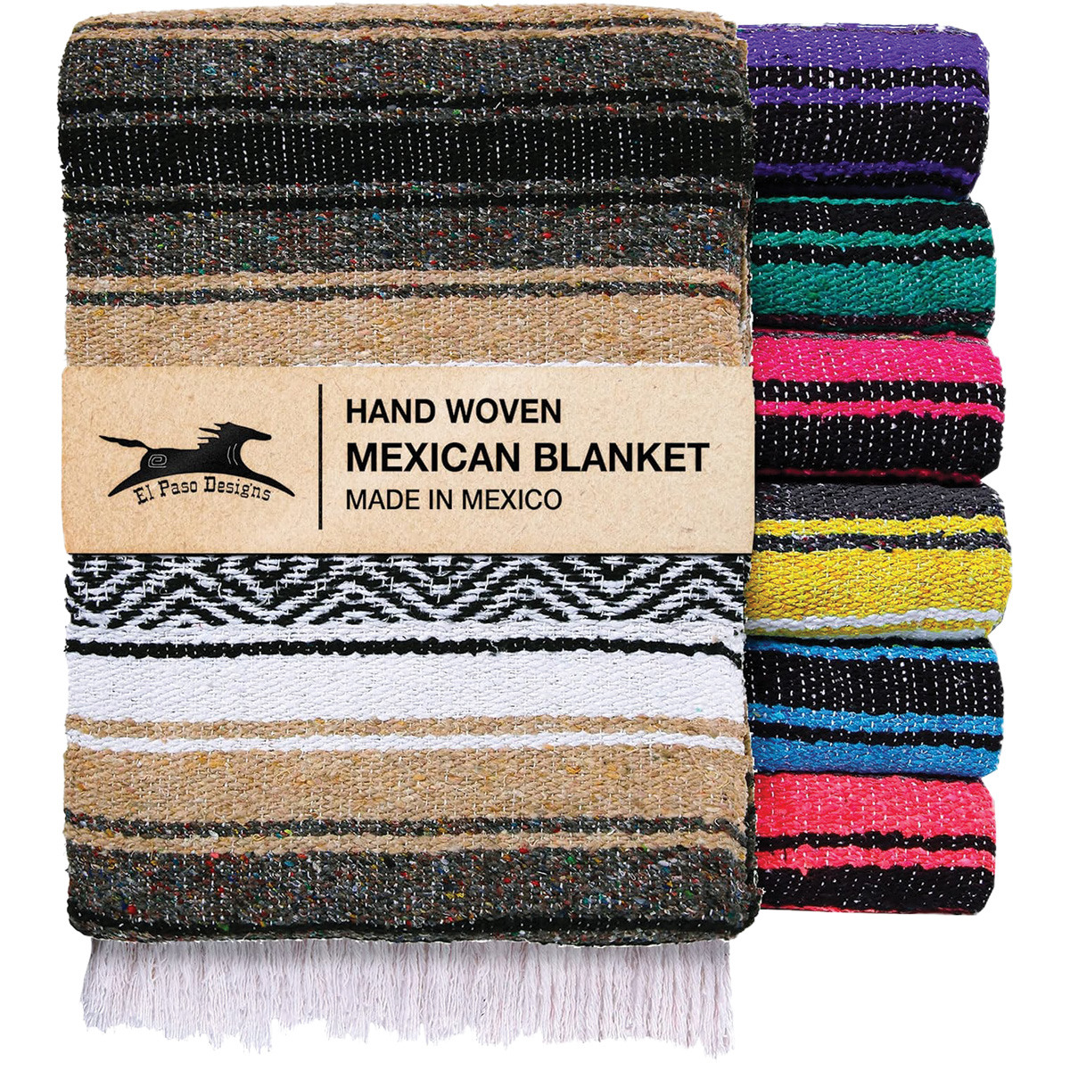Hand Woven Mexican Blankets - Gebo's