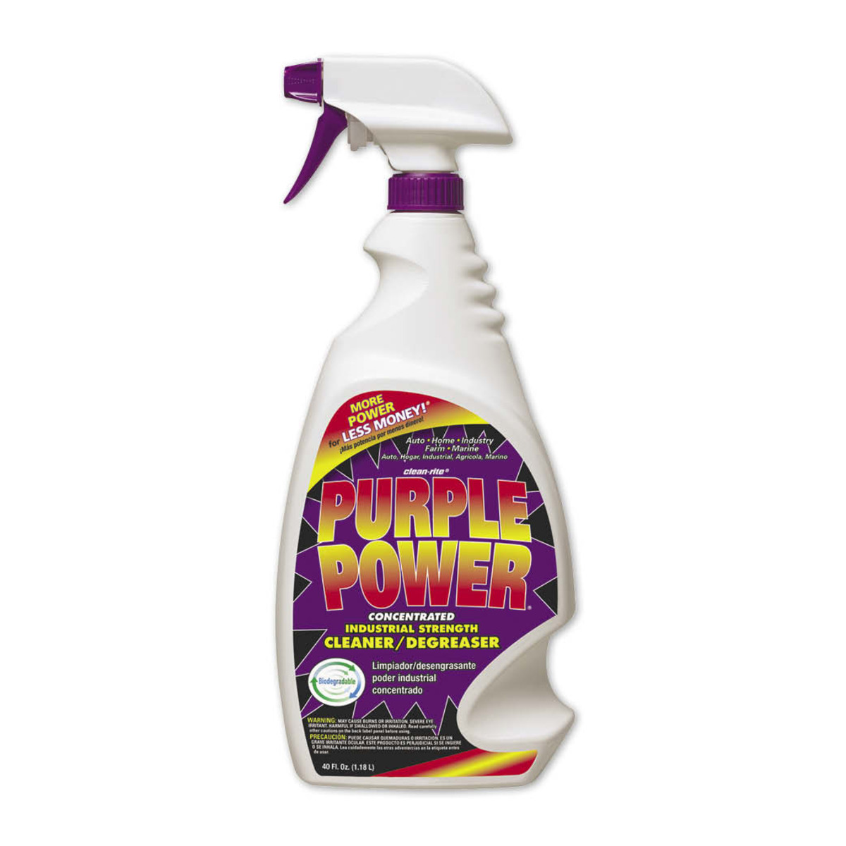 40 Oz. Purple Power Concentrated Cleaner/Degreaser - Gebo's