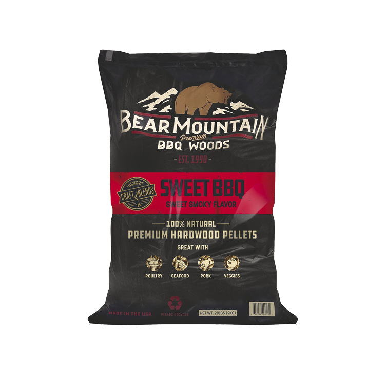 20 Lb. Bear Mountain Grilling Pellets - Gebo's