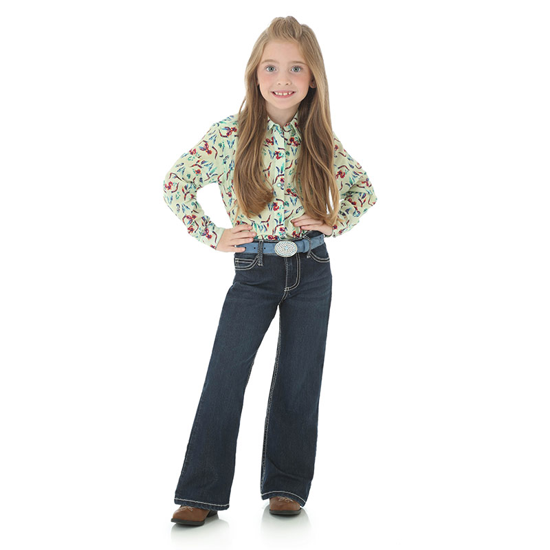 Girl's Wrangler Boot Cut Jeans - Gebo's