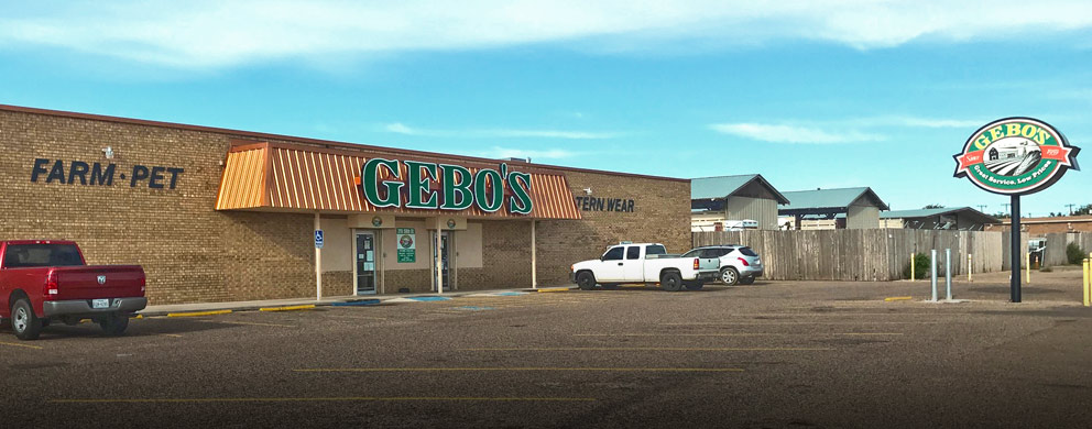 Gebo's Storefront in Lubbock, TX