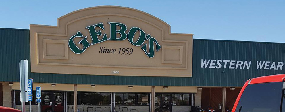 Plainview, TX - Gebo's