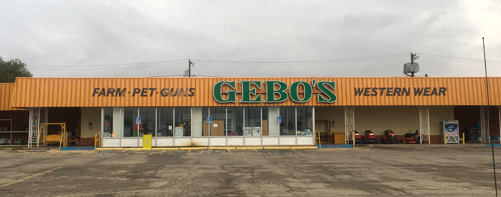 Snyder, TX - Gebo's